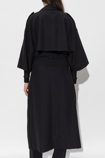 short sleeve trench coat