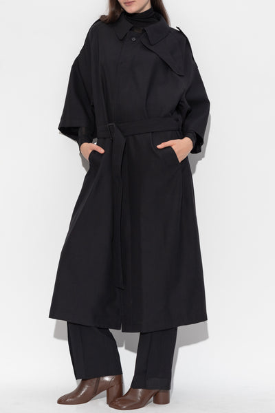 short sleeve trench coat