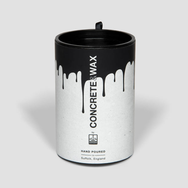 Large Candle and Holder Set - Black