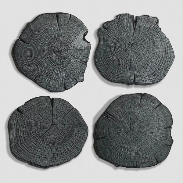 Arboreal Concrete Coasters - Set of Four