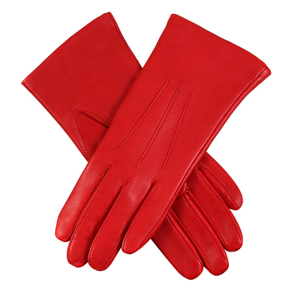 Lined Leather Gloves - Multiple Colours