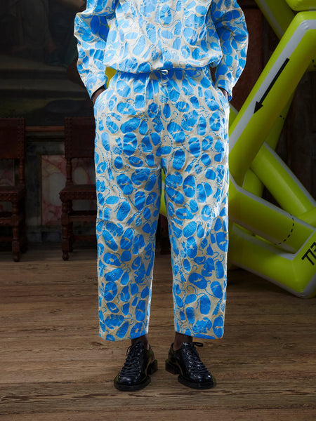 Drawstring Pants - Ecru Amulets