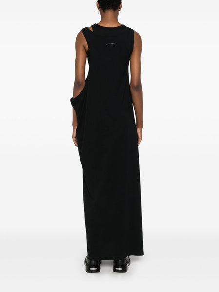 asymmetric maxi dress