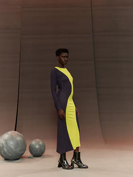 Vertigo Dress - Jersey BiColor