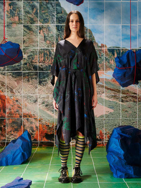 Uncut Kaftan - Dark Fireworks