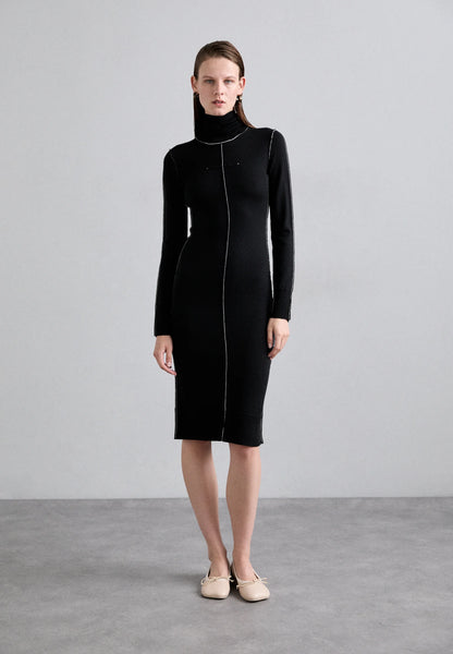 midi jumper dress