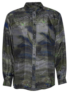 Block Shirt - Fishes Light