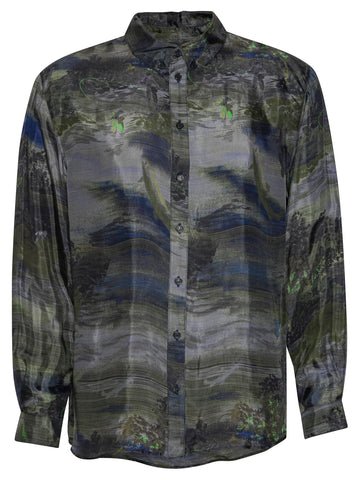 Block Shirt - Fishes Light