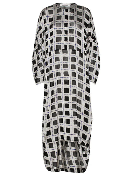 DIMNESS DRESS - LIGHT BURN OUT GRID