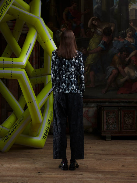 Plissé Blazer - Bursting Eggs