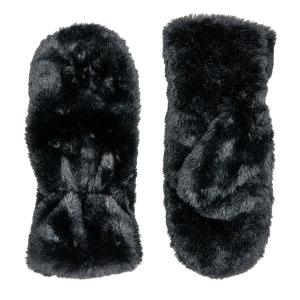 Faux Fur Mittens - Multiple Colours