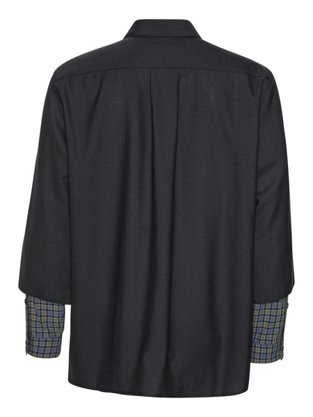 Blou Shirt - Tropical Navy