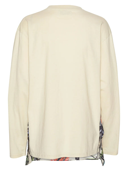 Square Longsleeve - Bone White