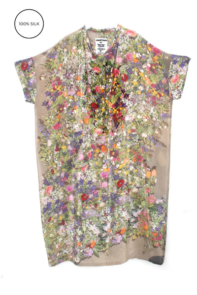 Silk Dress - Floral