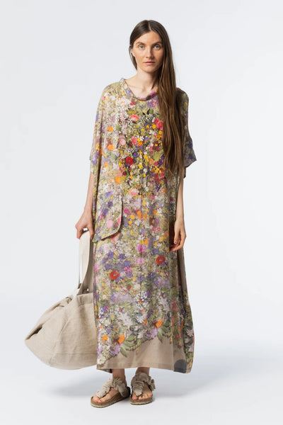 Silk Dress - Floral