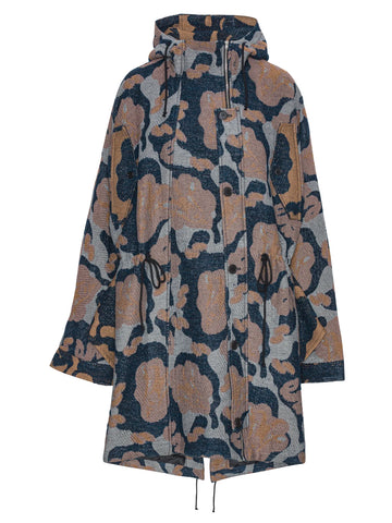 Wing Parka - Goat Navy