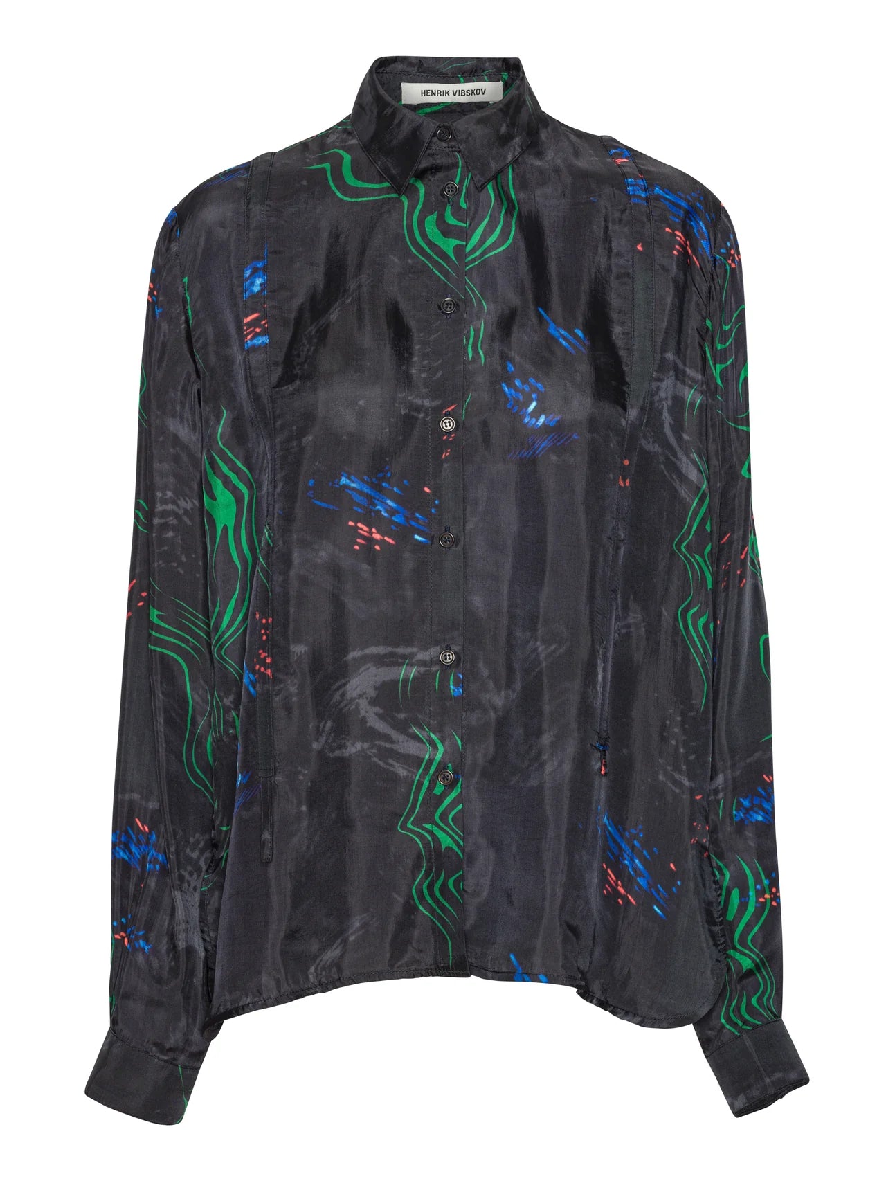 Backpack Shirt - Dark Fireworks