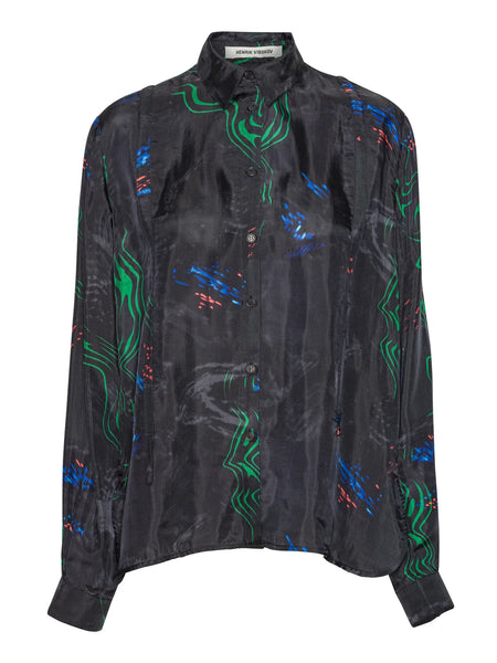 Backpack Shirt - Dark Fireworks