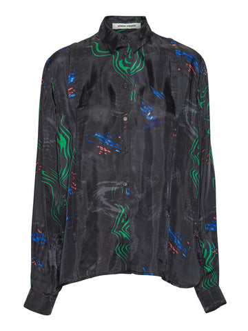 Backpack Shirt - Dark Fireworks