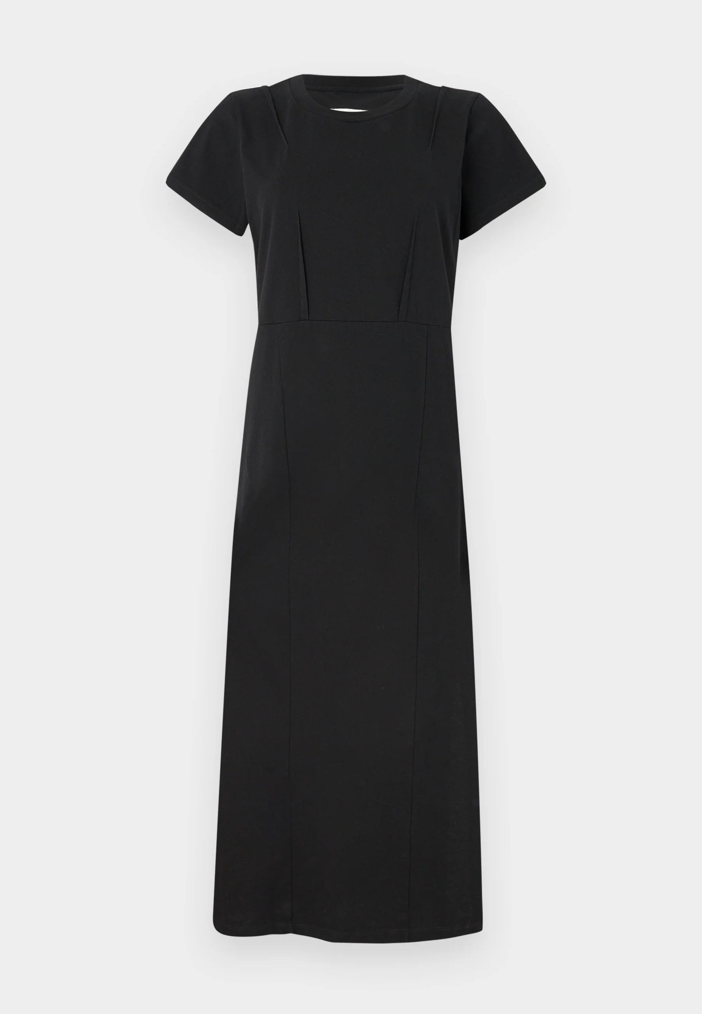 jersey midi dress