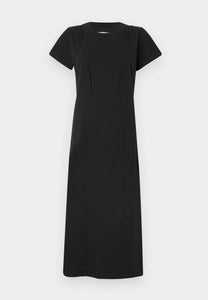 jersey midi dress