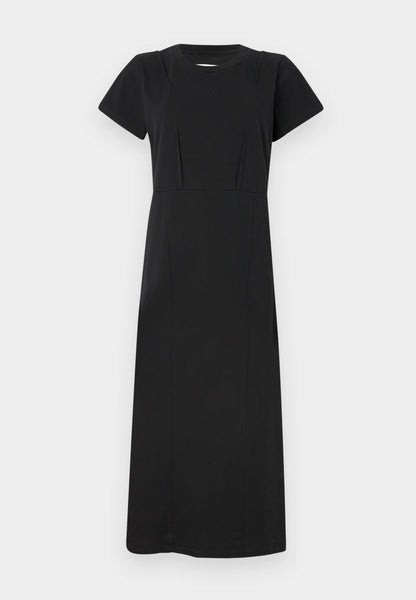 jersey midi dress