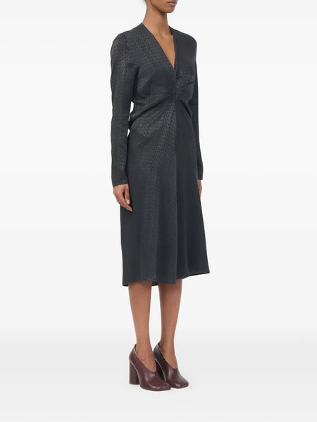 jacquard dress