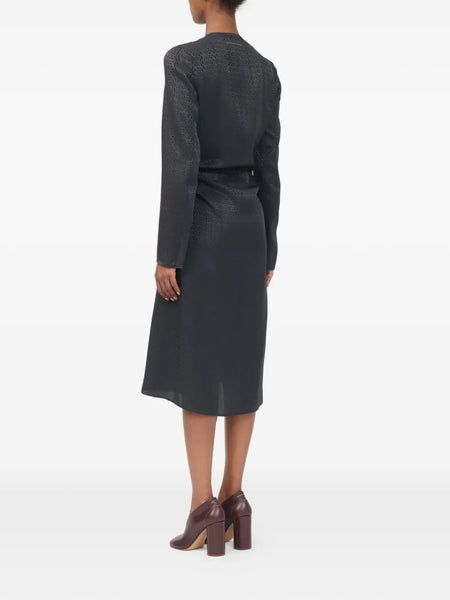 jacquard dress