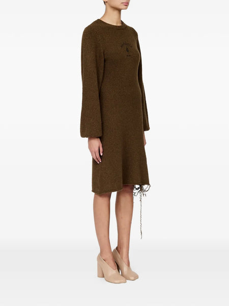 knit midi dress