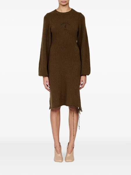 knit midi dress