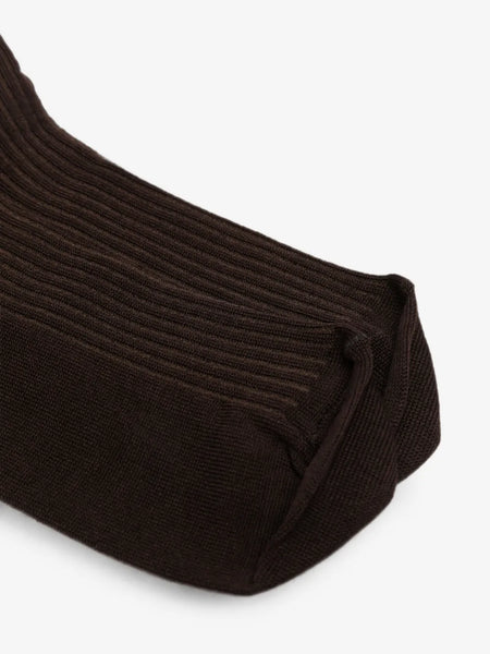 logo ribbed socks