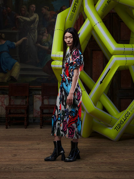 New Pina Plissé Dress - Carrots