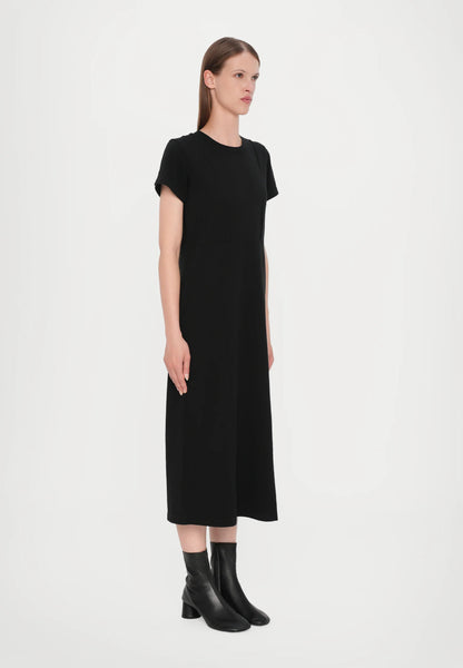 jersey midi dress