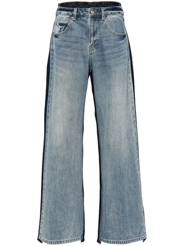 color block jeans