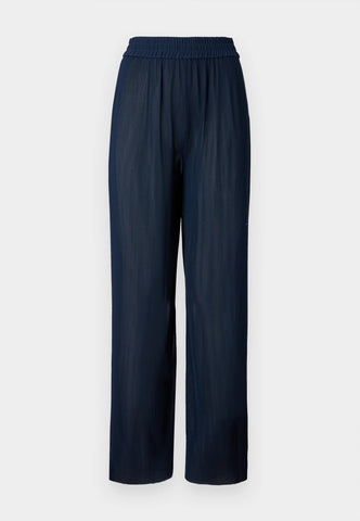 Five Plisse Pants - Blue