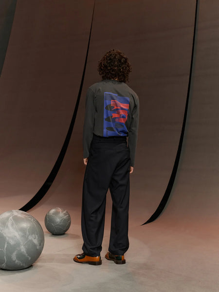 Claus Pant - Tropical Navy