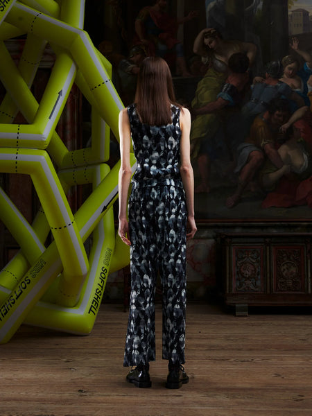 Fold Plissé Pants - Bursting Eggs