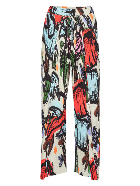 Fold Plissé Pants - Carrots