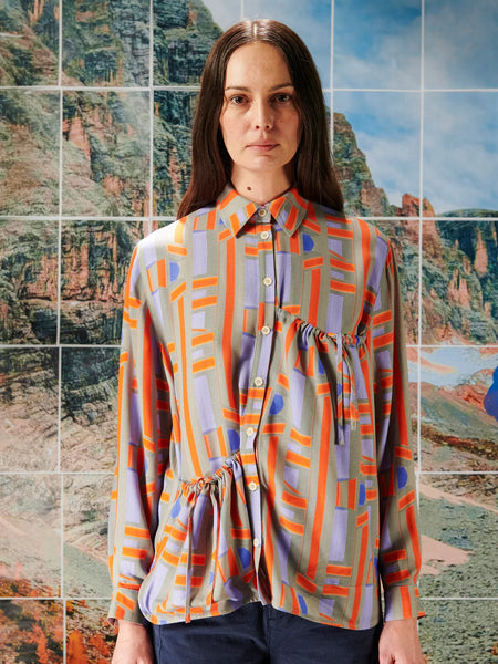 String Shirt - Painted Stripes