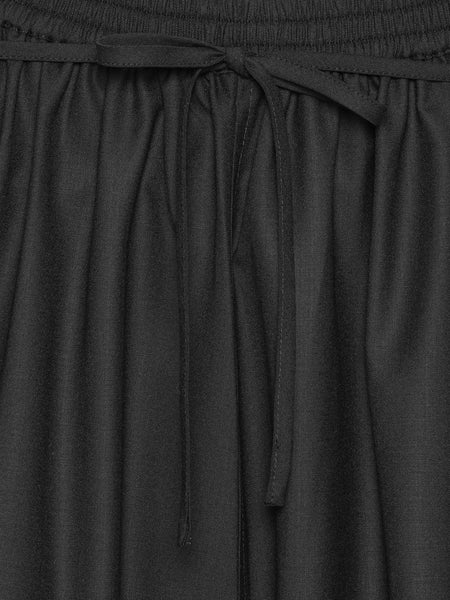 Drawstring Pants - Tropical Black