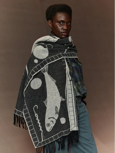 Catch Match Scarf - Catch Match Black