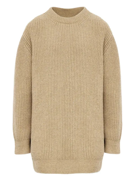 ribbed crewneck