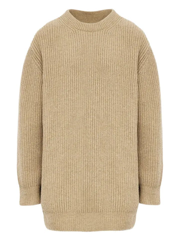 ribbed crewneck