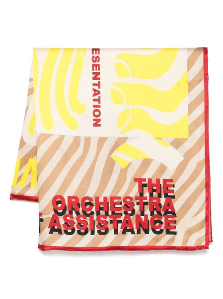 THE ORCHESTRA SCARF -BEIGE