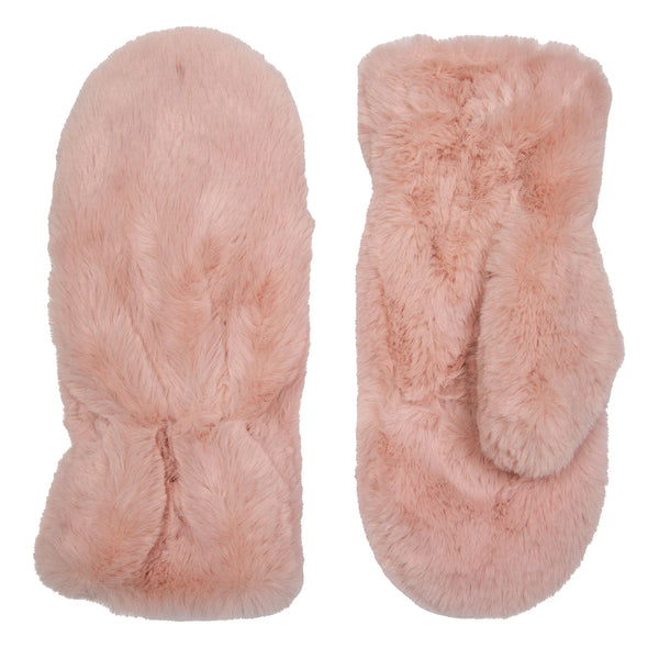 Faux Fur Mittens - Multiple Colours