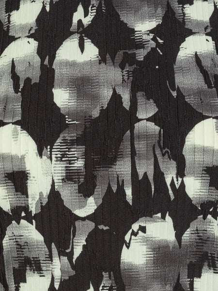 Sleeveless Plissé Top - Bursting Eggs