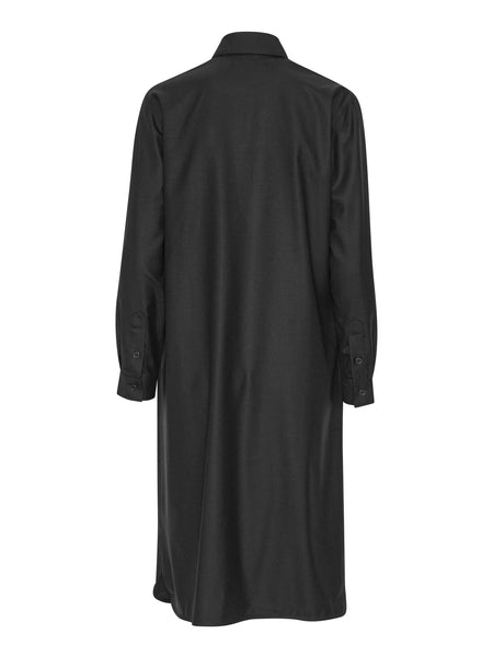 String Dress - Tropical Black