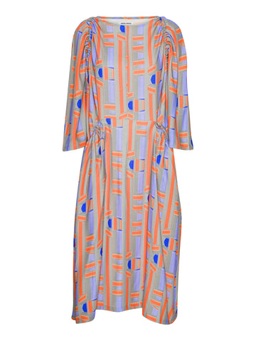 Pull Dress - Painted Stripes