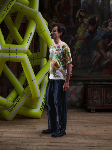 Drawstring Pants - Black Cupro