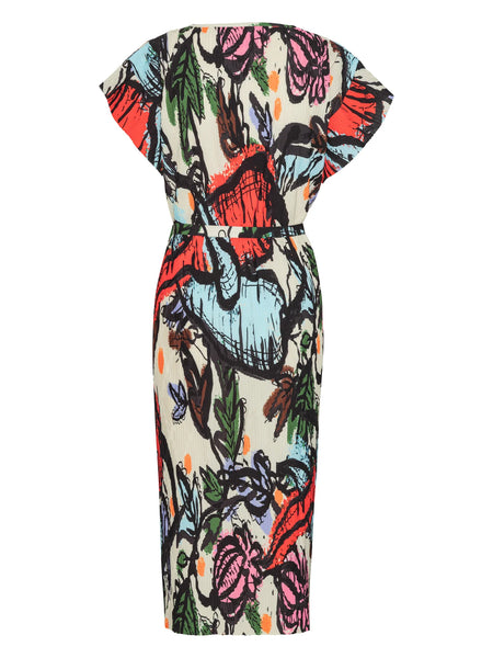 New Pina Plissé Dress - Carrots